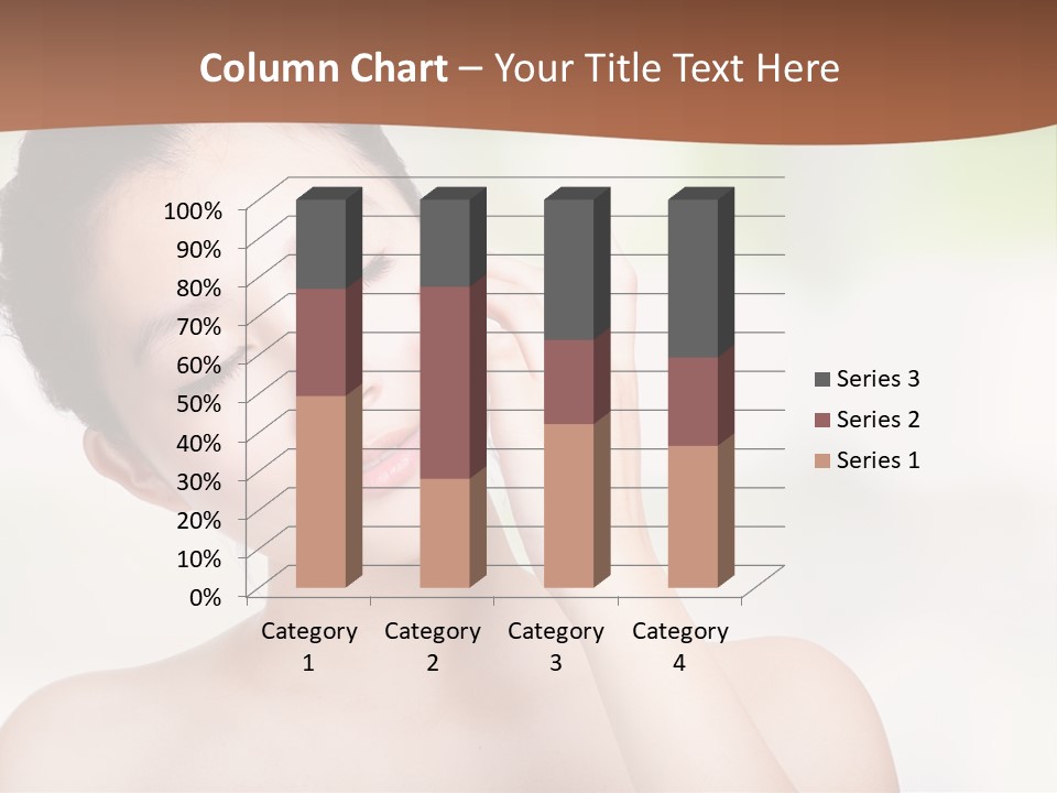 Girl Beautiful Model PowerPoint Template