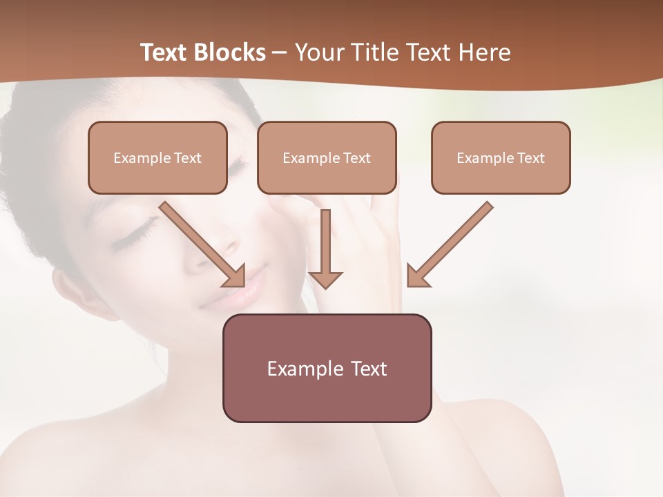 Girl Beautiful Model PowerPoint Template