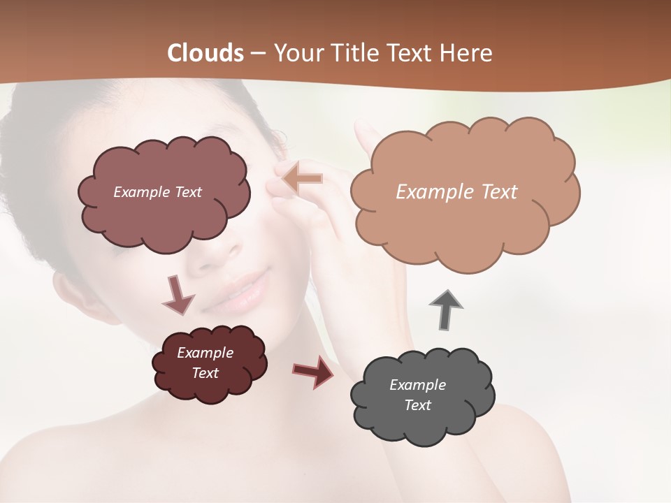 Girl Beautiful Model PowerPoint Template