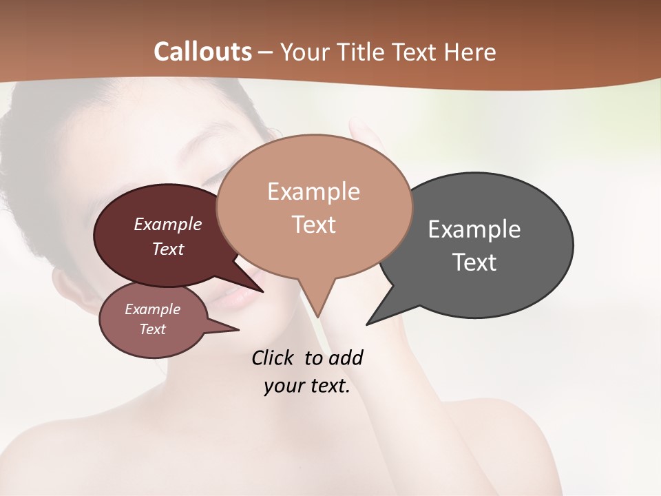 Girl Beautiful Model PowerPoint Template