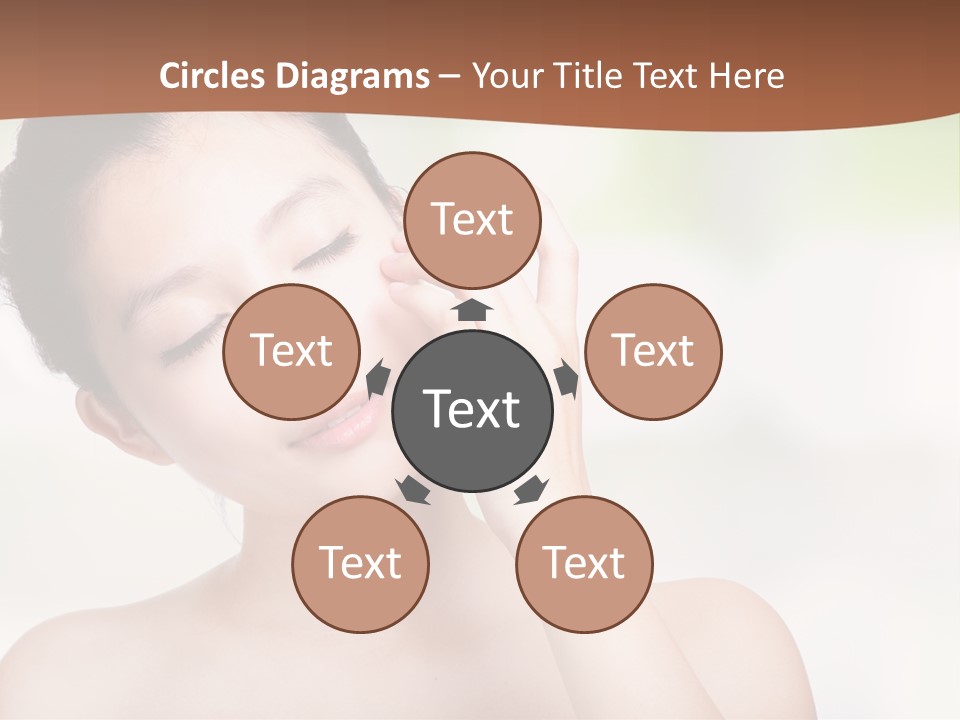 Girl Beautiful Model PowerPoint Template