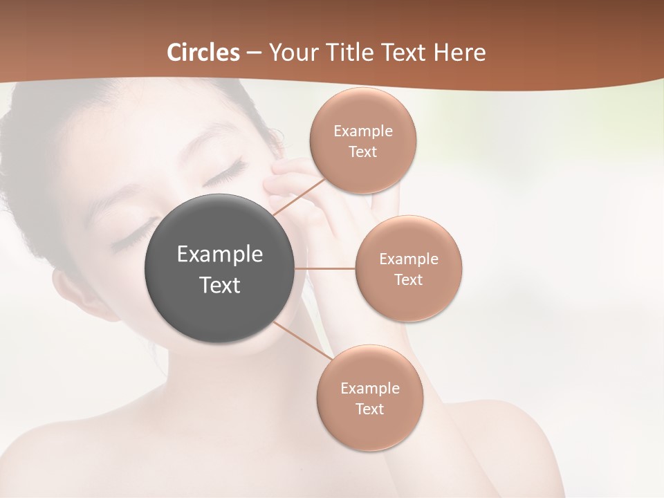 Girl Beautiful Model PowerPoint Template