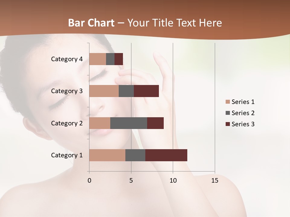 Girl Beautiful Model PowerPoint Template