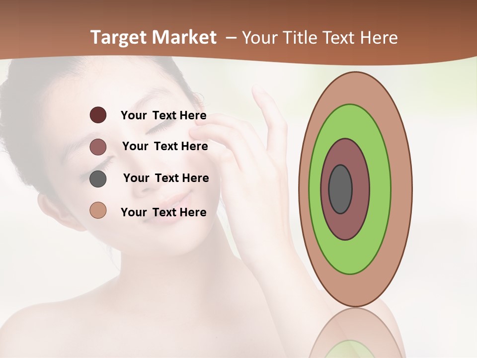 Girl Beautiful Model PowerPoint Template