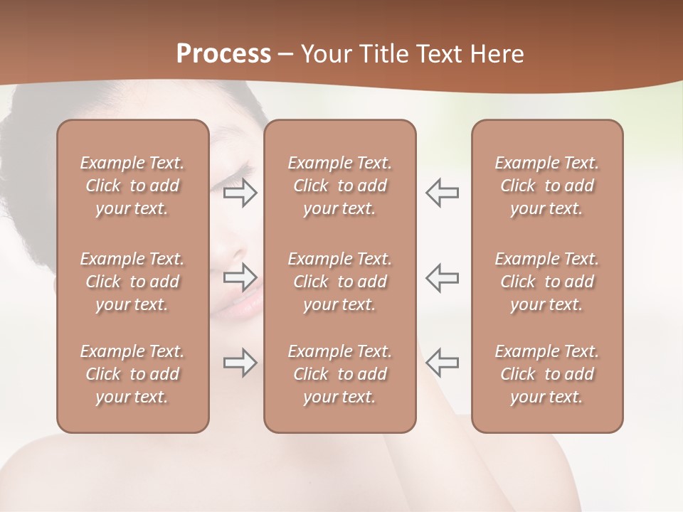 Girl Beautiful Model PowerPoint Template