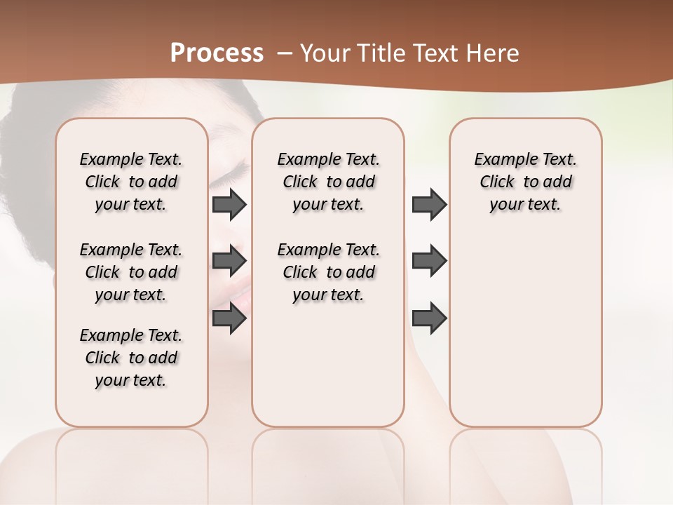 Girl Beautiful Model PowerPoint Template