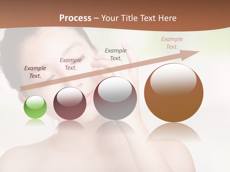 Girl Beautiful Model PowerPoint Template