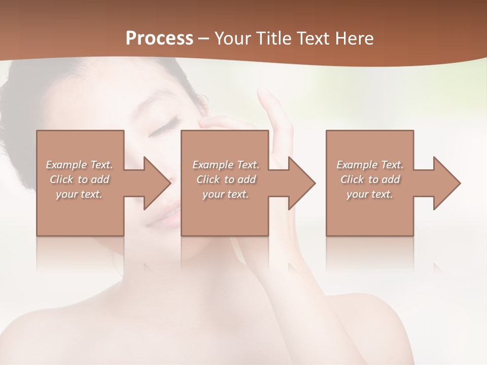 Girl Beautiful Model PowerPoint Template