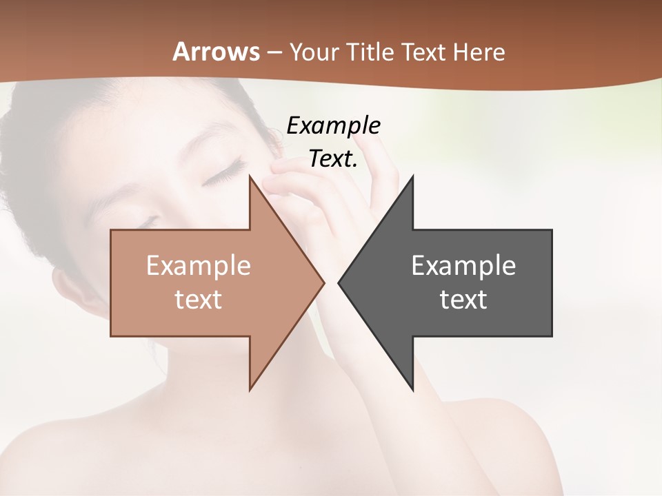 Girl Beautiful Model PowerPoint Template