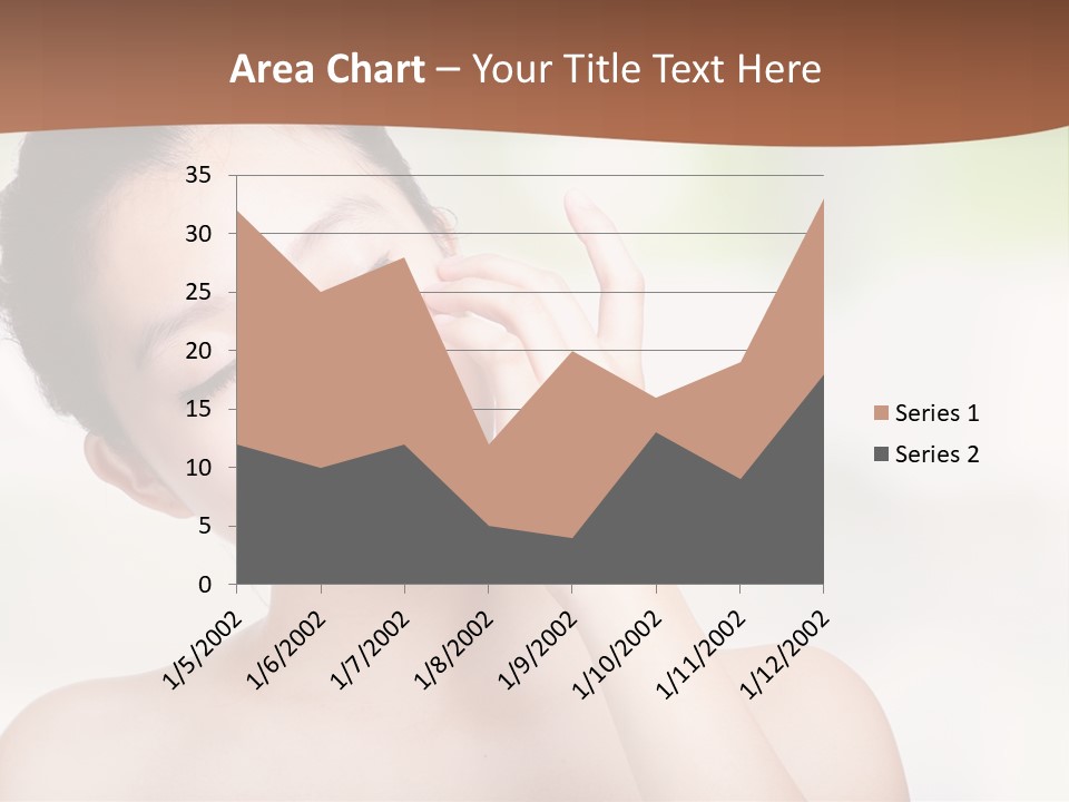 Girl Beautiful Model PowerPoint Template