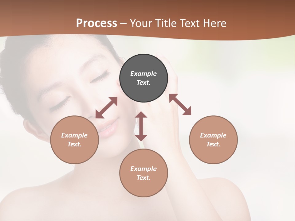 Girl Beautiful Model PowerPoint Template