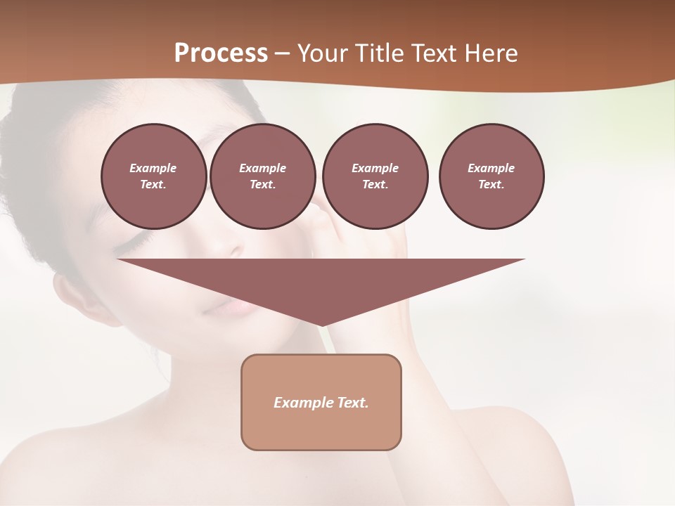 Girl Beautiful Model PowerPoint Template