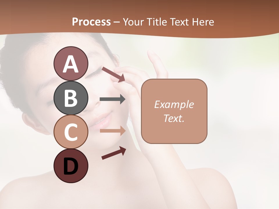 Girl Beautiful Model PowerPoint Template