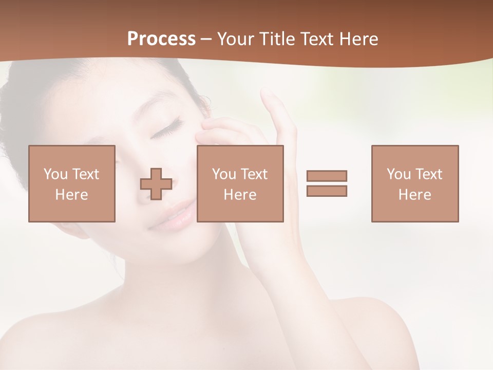 Girl Beautiful Model PowerPoint Template