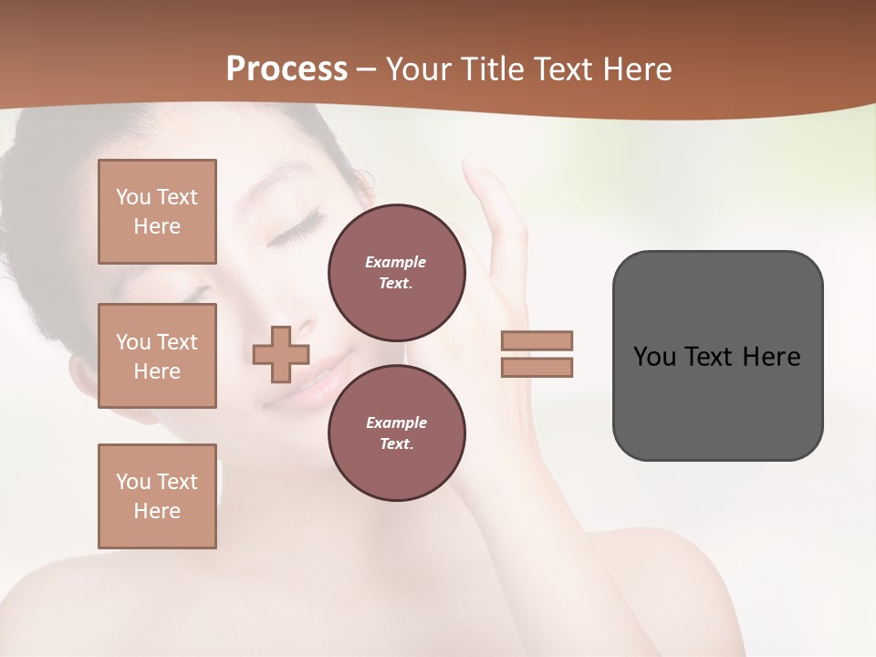 Girl Beautiful Model PowerPoint Template