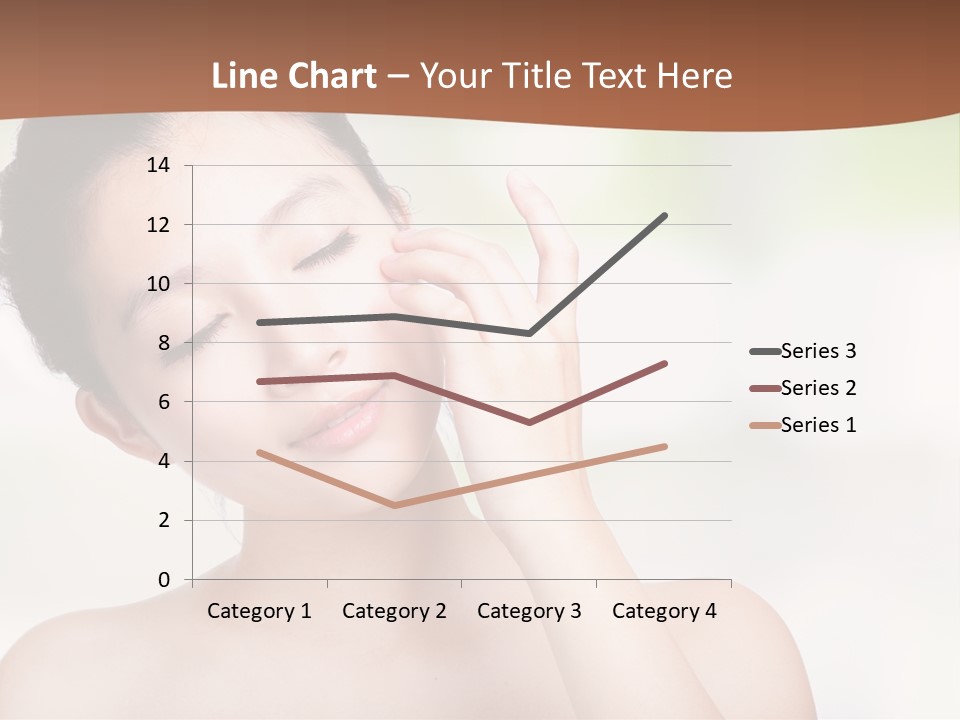 Girl Beautiful Model PowerPoint Template