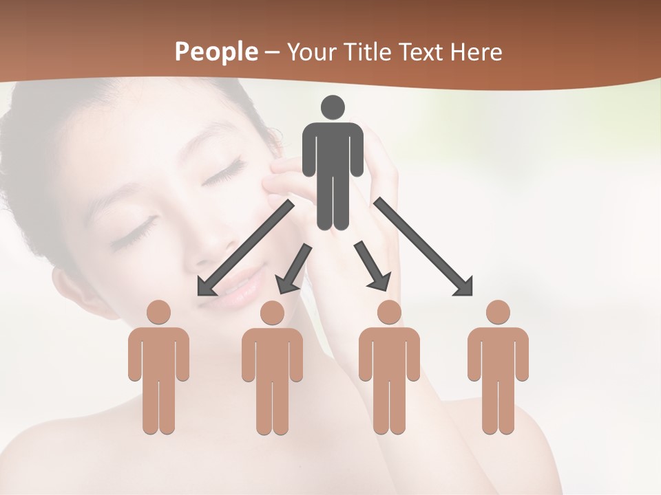 Girl Beautiful Model PowerPoint Template