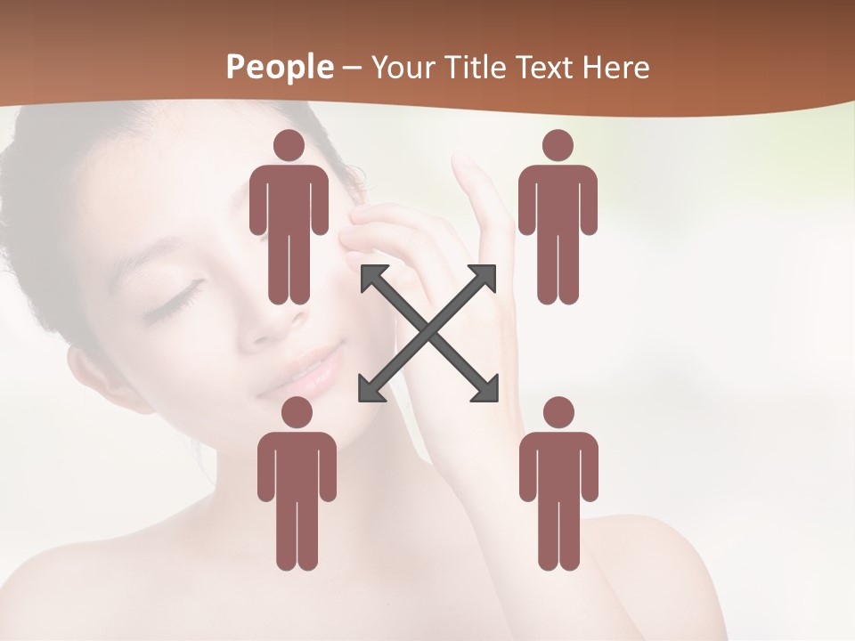 Girl Beautiful Model PowerPoint Template