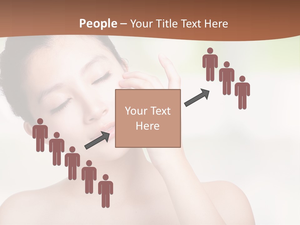 Girl Beautiful Model PowerPoint Template