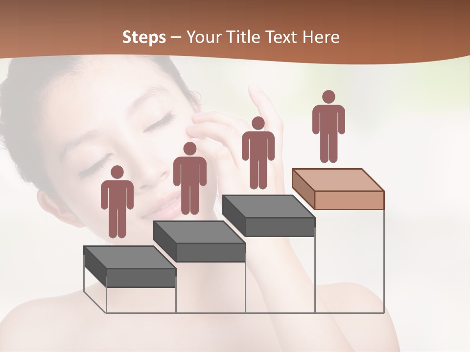 Girl Beautiful Model PowerPoint Template