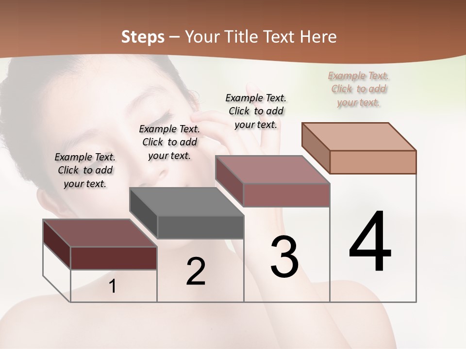 Girl Beautiful Model PowerPoint Template