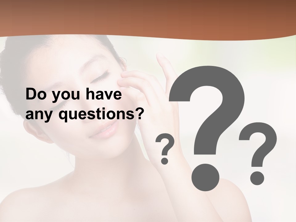 Girl Beautiful Model PowerPoint Template