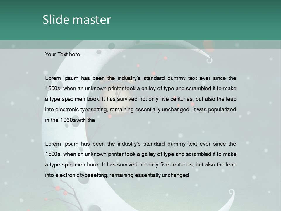 Winter Environment Holiday PowerPoint Template