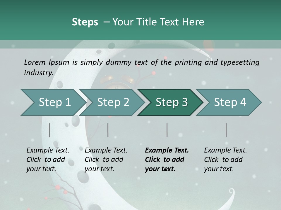 Winter Environment Holiday PowerPoint Template