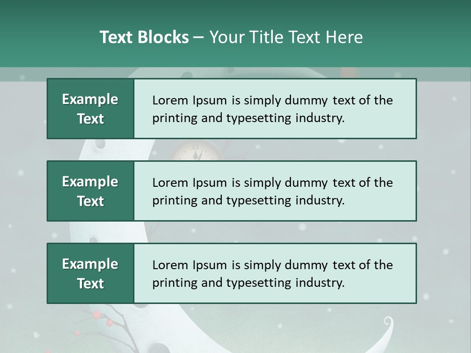 Winter Environment Holiday PowerPoint Template