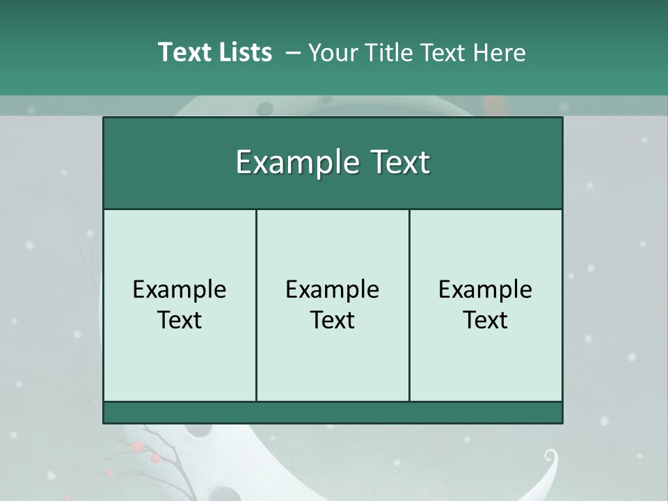 Winter Environment Holiday PowerPoint Template