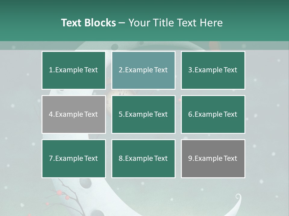 Winter Environment Holiday PowerPoint Template