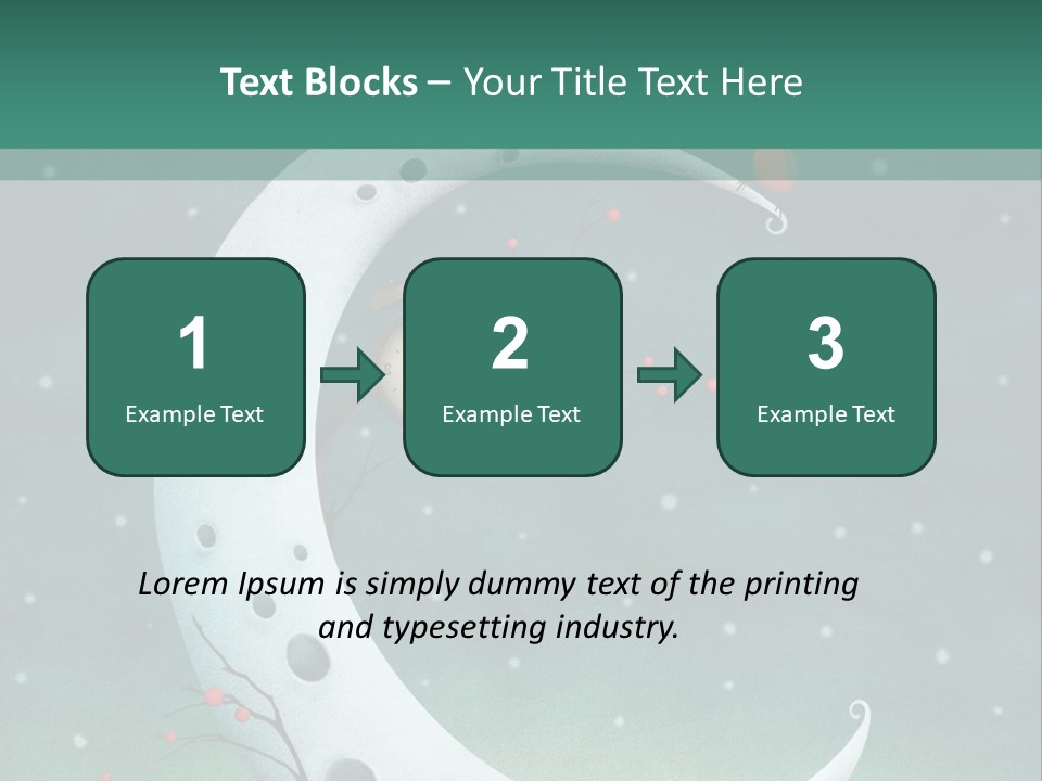 Winter Environment Holiday PowerPoint Template