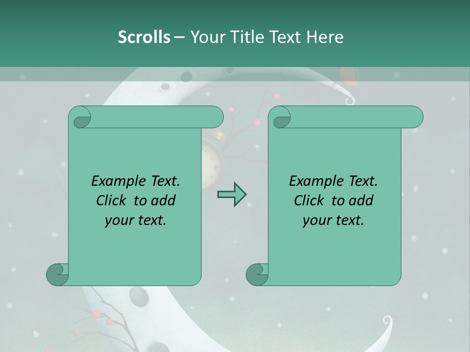 Winter Environment Holiday PowerPoint Template
