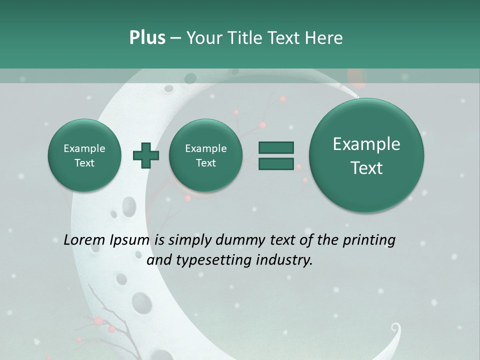 Winter Environment Holiday PowerPoint Template