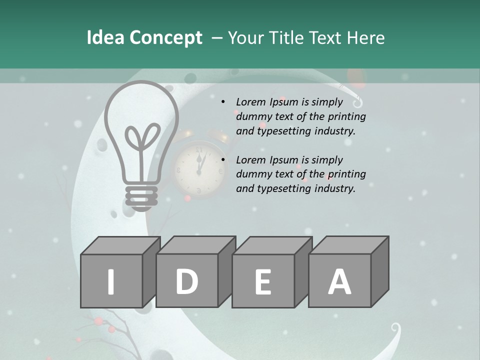 Winter Environment Holiday PowerPoint Template