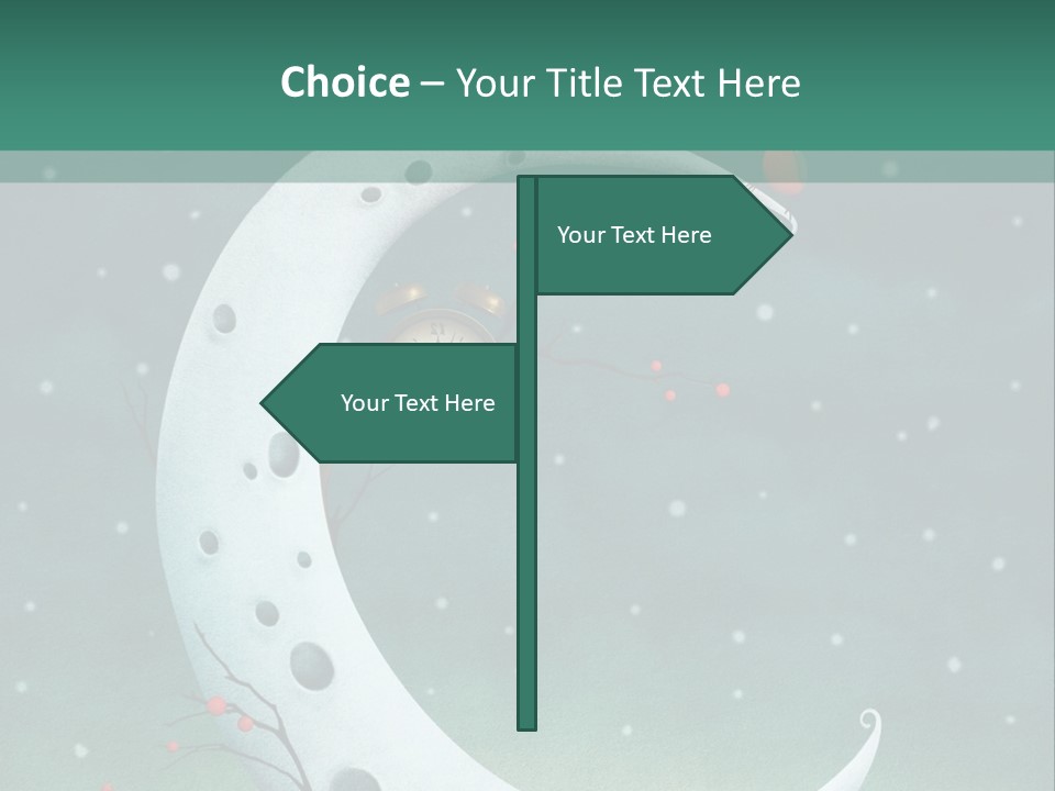 Winter Environment Holiday PowerPoint Template