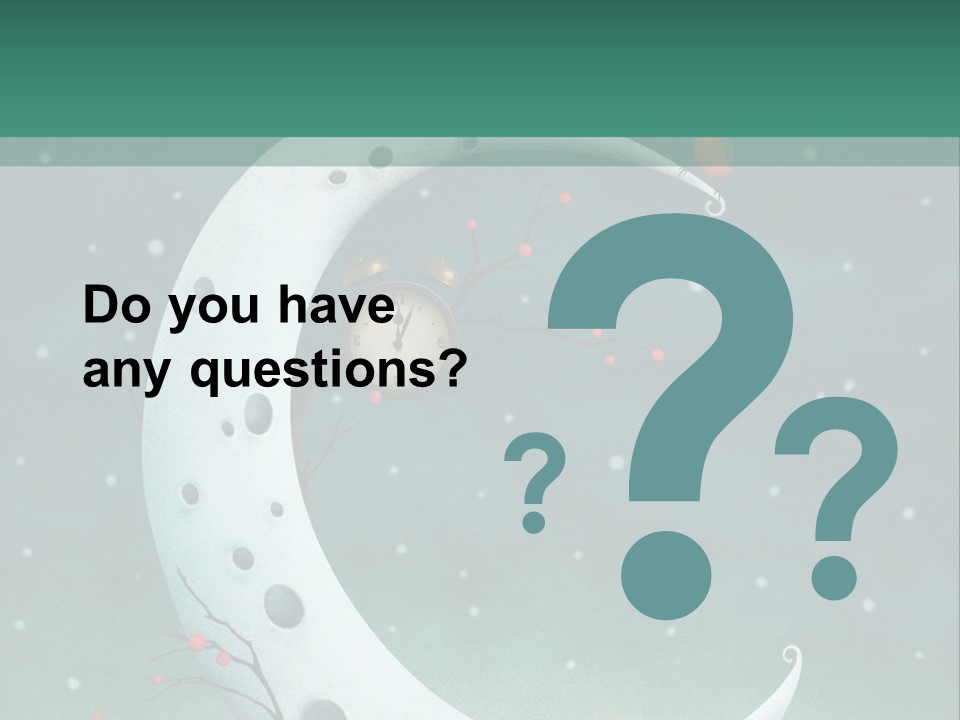 Winter Environment Holiday PowerPoint Template