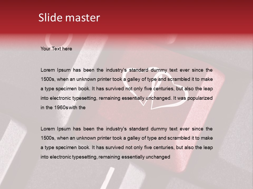 Horizontal Pair Site PowerPoint Template