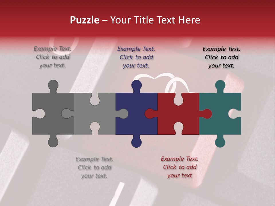 Horizontal Pair Site PowerPoint Template