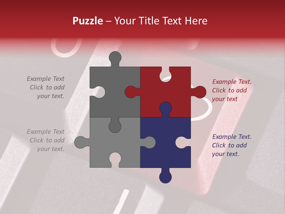 Horizontal Pair Site PowerPoint Template