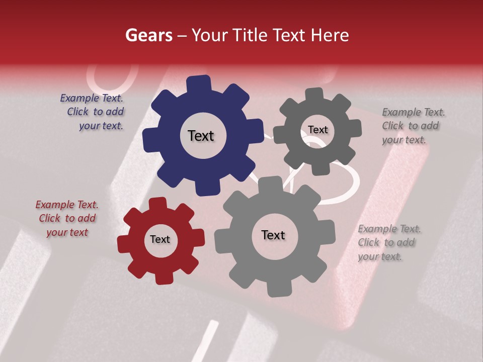 Horizontal Pair Site PowerPoint Template