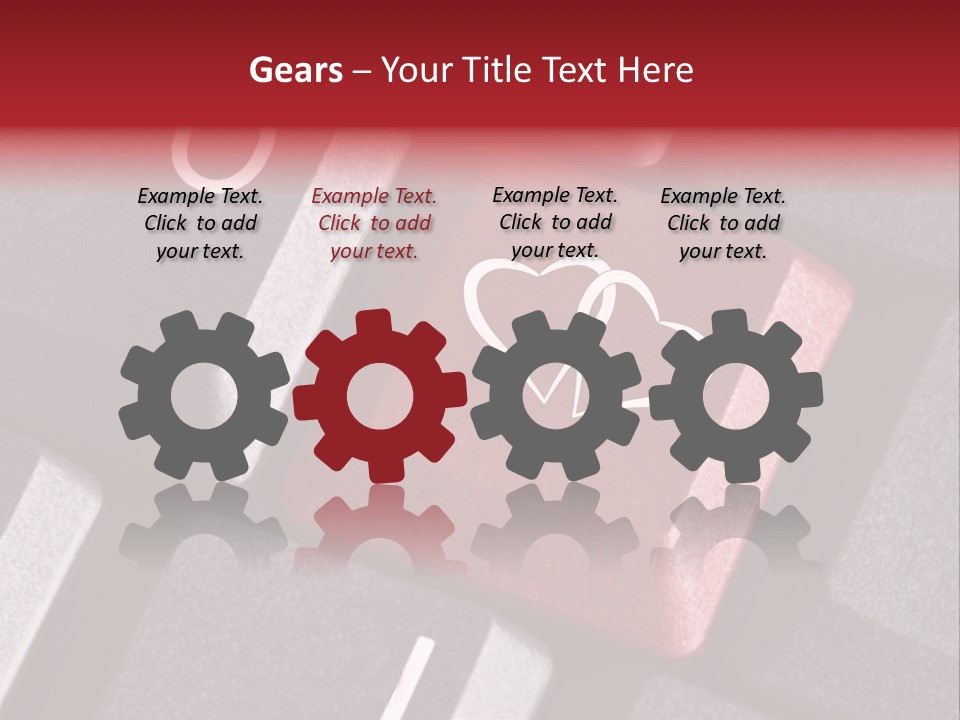 Horizontal Pair Site PowerPoint Template