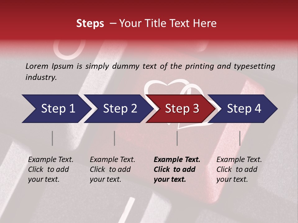Horizontal Pair Site PowerPoint Template
