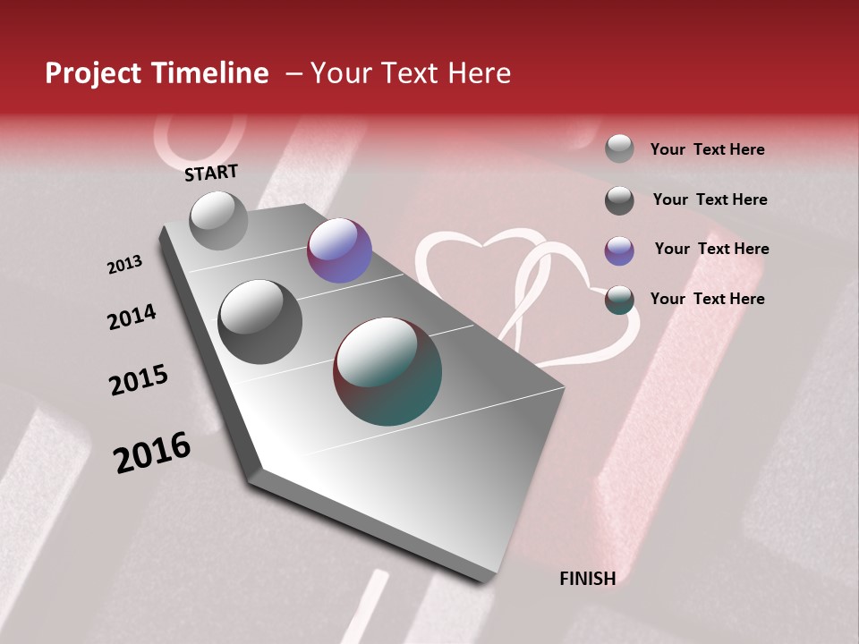 Horizontal Pair Site PowerPoint Template