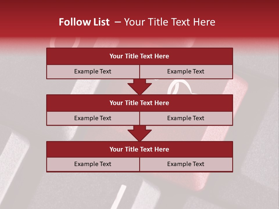 Horizontal Pair Site PowerPoint Template