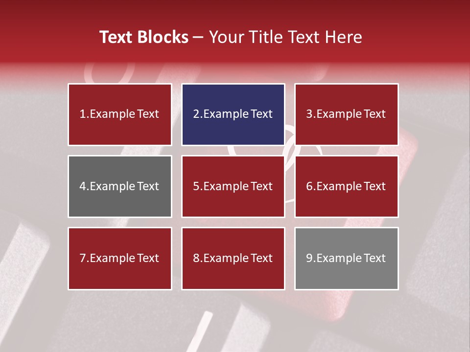 Horizontal Pair Site PowerPoint Template