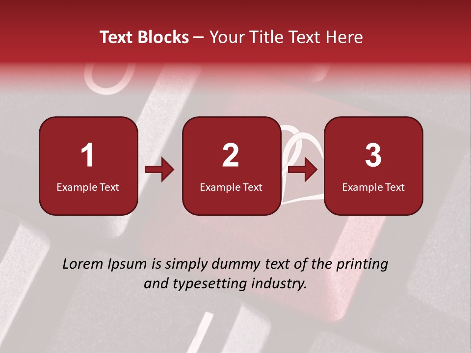 Horizontal Pair Site PowerPoint Template