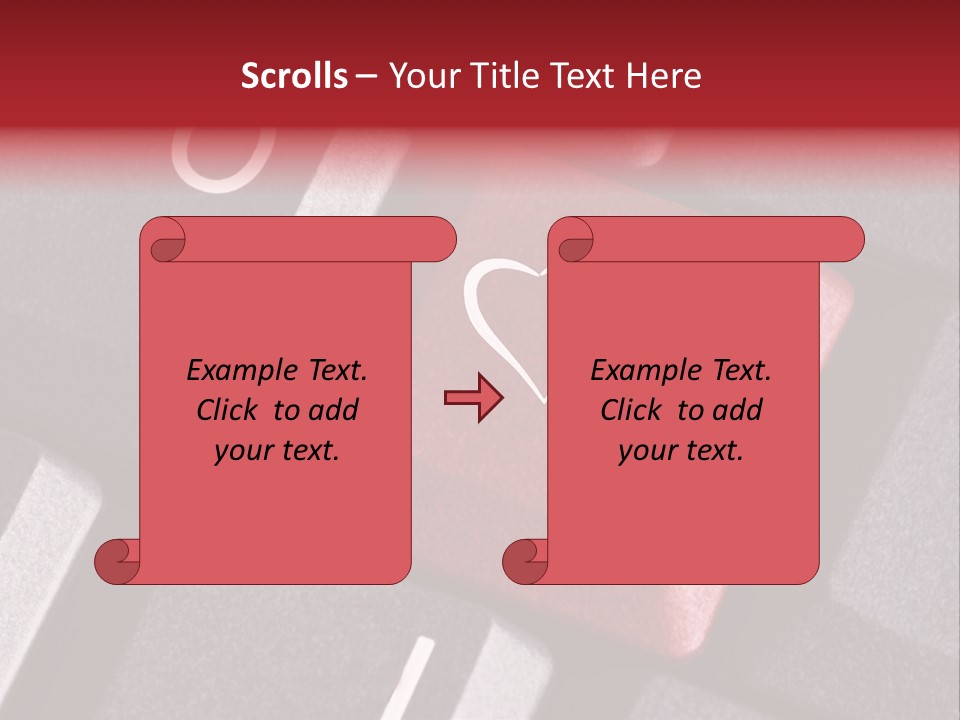 Horizontal Pair Site PowerPoint Template