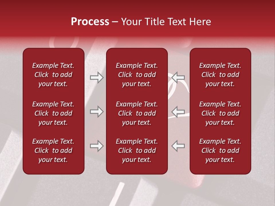 Horizontal Pair Site PowerPoint Template