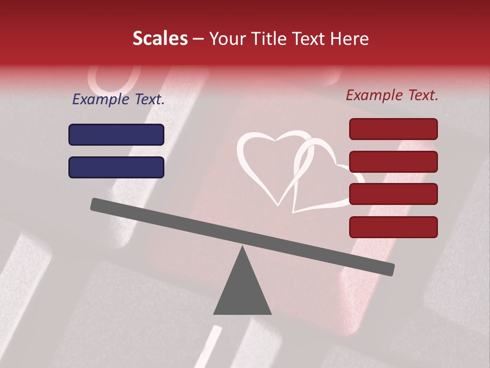 Horizontal Pair Site PowerPoint Template